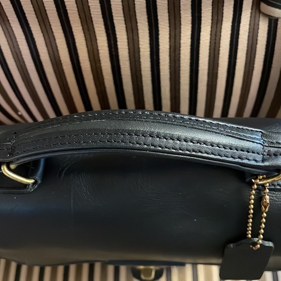 Vintage coach NAVY station bag 5130-VERIFIED AUTHENTIC - Picture 3 of 16